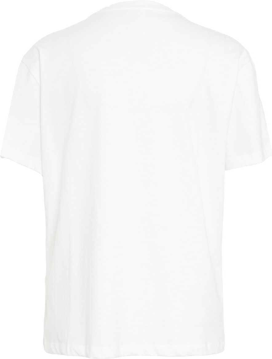 Tricouri Liu Jo T-shirt with print and rhinestones White Femei (BM 17287006) 3