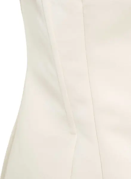 Rochii scurte Elisabetta Franchi Duchesse mini dress Beige Femei (BM 17287018) 4