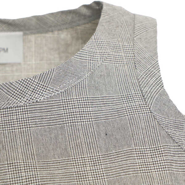 Tricouri 8PM Glencheck top Cigale Grey Femei (BM 17287033) 4