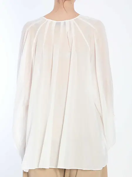 Bluze The Latest Biro Blouse WHITE Femei (BM 17287312) 4