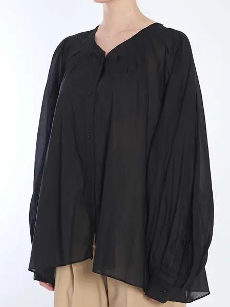 Bluze The Latest Biro Blouse BLACK Femei (BM 17287318) 2