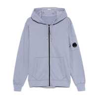 Bluze de trening C.P. COMPANY LIGHT FLEECE LAVANDER VIOLET HOODIE Barbati