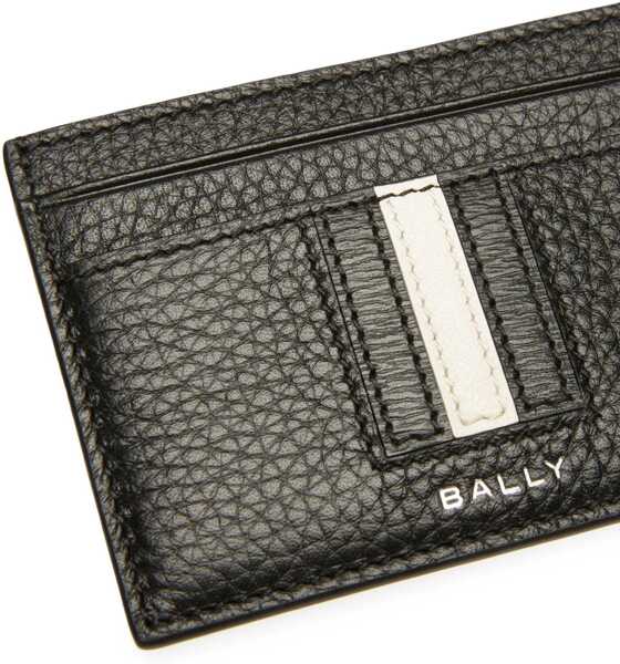 Portofele Bally Card Holder Ribbon BLACK Barbati (BM 17287654) 4