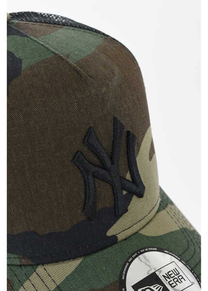 Caciuli New Era Camouflage Motif Trucker New York Cap Military Green Barbati (BM 17287738) 3