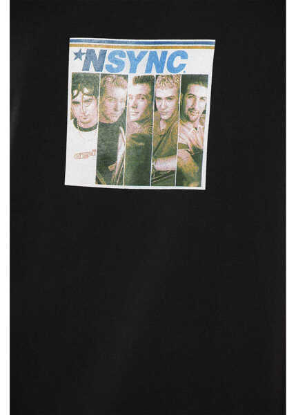 Tricouri 1989 STUDIO Printed Nsync Album Crewneck T-Shirt Black Barbati (BM 17287771) 3