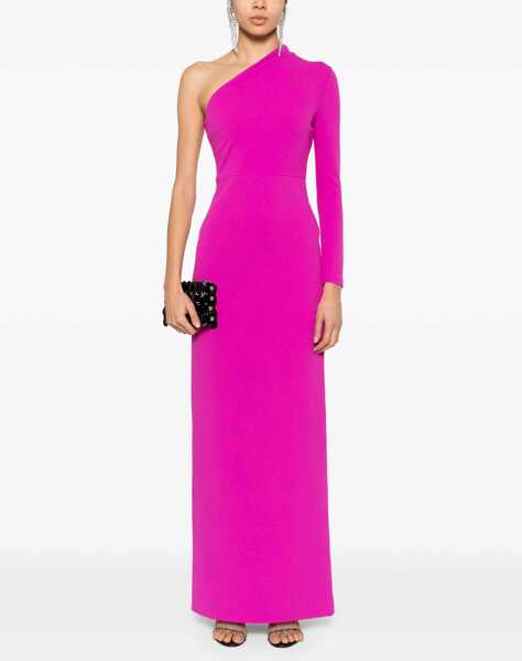 Rochii elegante SOLACE LONDON Joana Long Dress PINK Femei (BM 17287870) 2