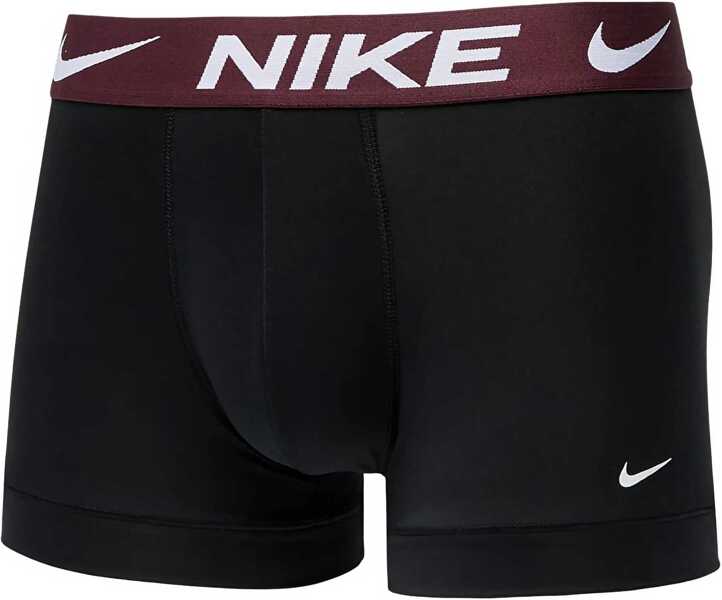 Lenjerie intima Nike Set Of 3 Solid Color Dri-Fit Boxer With Contrasting Elastic Black Barbati (BM 17287894) 4