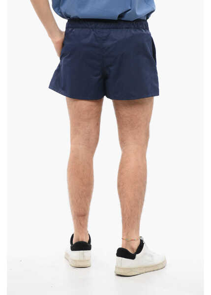 Pantaloni scurti SKY HIGH FARM Nylon Shorts With Elastic Waistband Blue Barbati (BM 17287942) 2