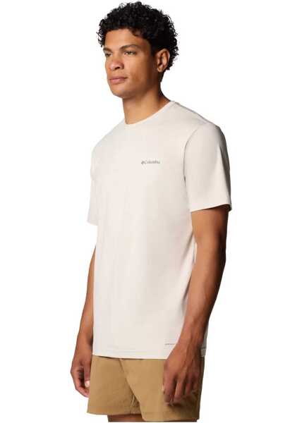 Tricouri Columbia Kwick Hike Back Graphic SS Tee Beige Barbati (BM 17288137) 2