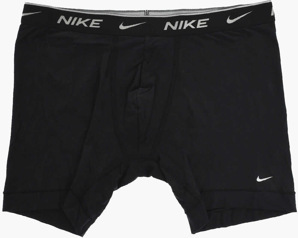 Lenjerie intima Nike Set Of 3 Stretch Cotton Boxer With Logoed Elastic Band Black Barbati (BM 17288371) 2