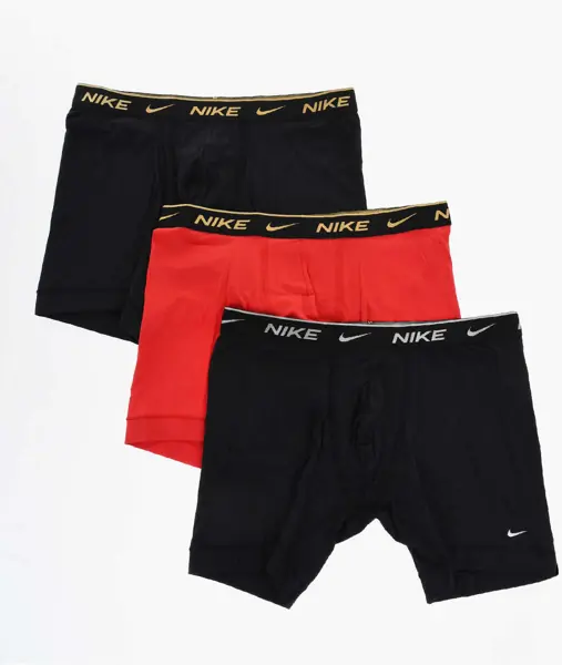 Lenjerie intima Nike Set Of 3 Stretch Cotton Boxer With Logoed Elastic Band Black Barbati (BM 17288371) 1