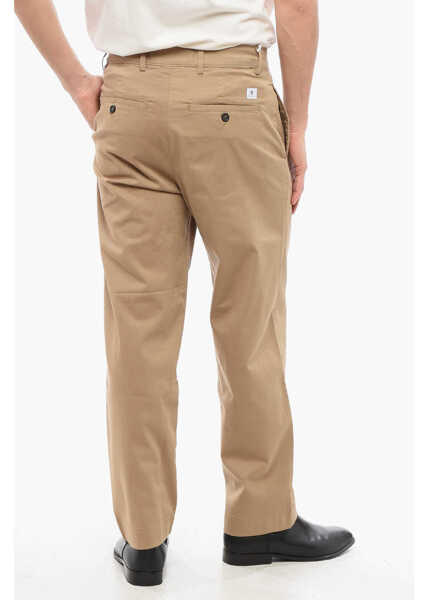 Pantaloni casual Department Five Stretch Cotton E-Motion Chino Pants Beige Barbati (BM 17288407) 2