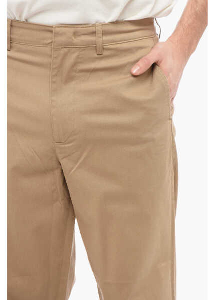 Pantaloni casual Department Five Stretch Cotton E-Motion Chino Pants Beige Barbati (BM 17288407) 3