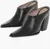Bottega Veneta Leather Tex Mules With Covered Heel 10Cm Black