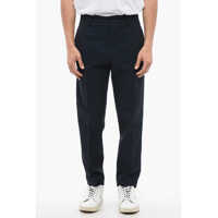 Pantaloni casual Poplin Cotton George Pants With Belt Loops Barbati