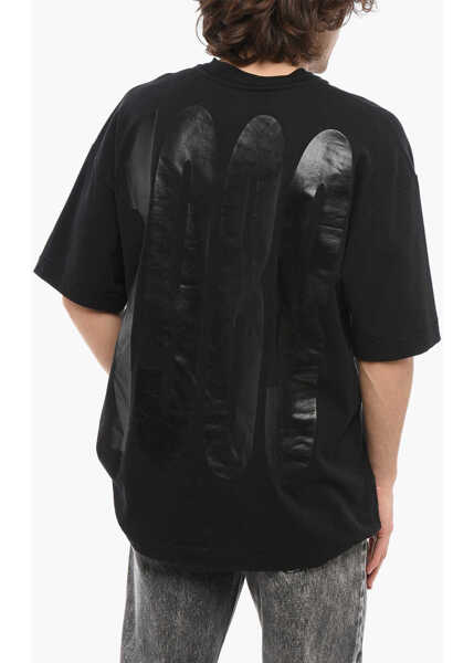 Tricouri 1989 STUDIO Printed Nsync Interview Crew-Neck T-Shirt Black Barbati (BM 17288767) 2