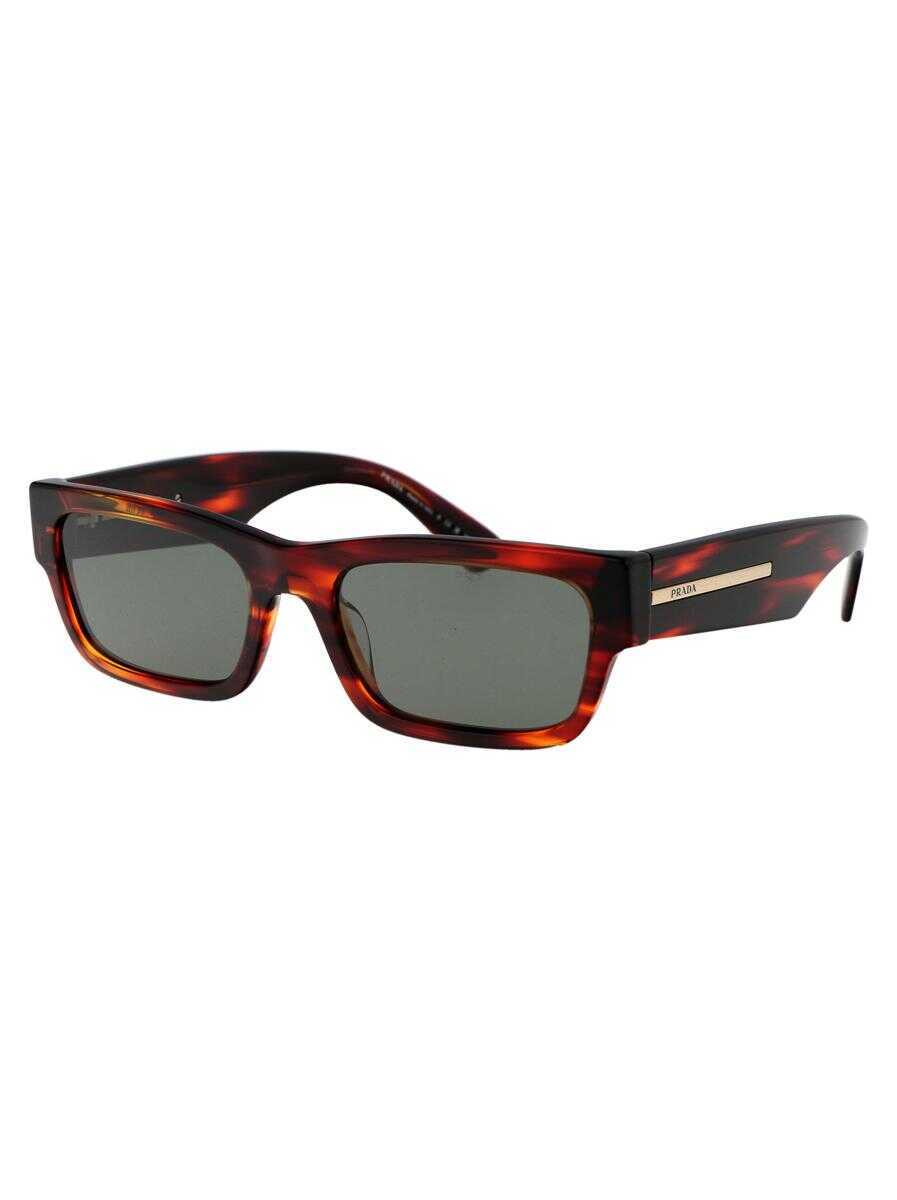 Ochelari de soare Prada Prada Sunglasses 13O03R RED/BLACK HAVANA Barbati (BM 17289417) 2