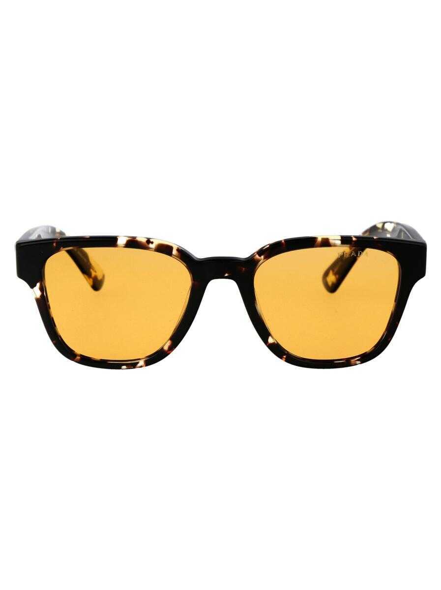 Ochelari de soare Prada Prada Sunglasses 16O20C HAVANA BLACK/YELLOW Barbati (BM 17289438) 1