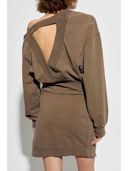 Rochii THE ATTICO The Attico Dresses BROWN Femei (BM 17291529) 4