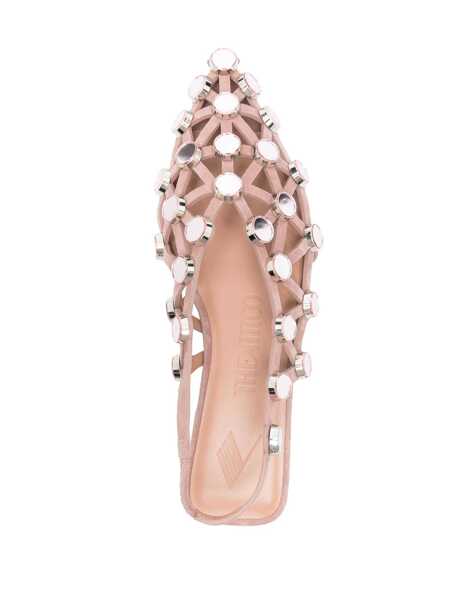 Balerini THE ATTICO The Attico Flats Beige Femei (BM 17291586) 4