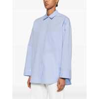 Imbracaminte BY MALENE BIRGER Dama - Camasi BY MALENE BIRGER By Malene Birger Derris Organic Cotton Striped Shirt IRIS BLUE STRIPE Femei (BM 17291835) - B-mall.ro