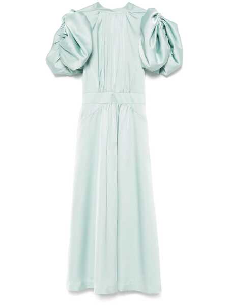 Rochii ROTATE Birger Christensen Rotate Birger Christensen Satin Puff Midi Dress BLUE HAZE Femei (BM 17291868) 1