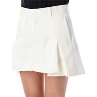 Pantaloni casual Sacai Dama - Pantaloni casual Sacai Sacai Pleated Shorts WHITE Femei (BM 17291895) - B-mall.ro