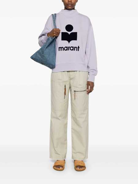 Pulovere Isabel Marant Isabel Marant toile Moby Sweatshirt Purple Femei (BM 17292540) 2