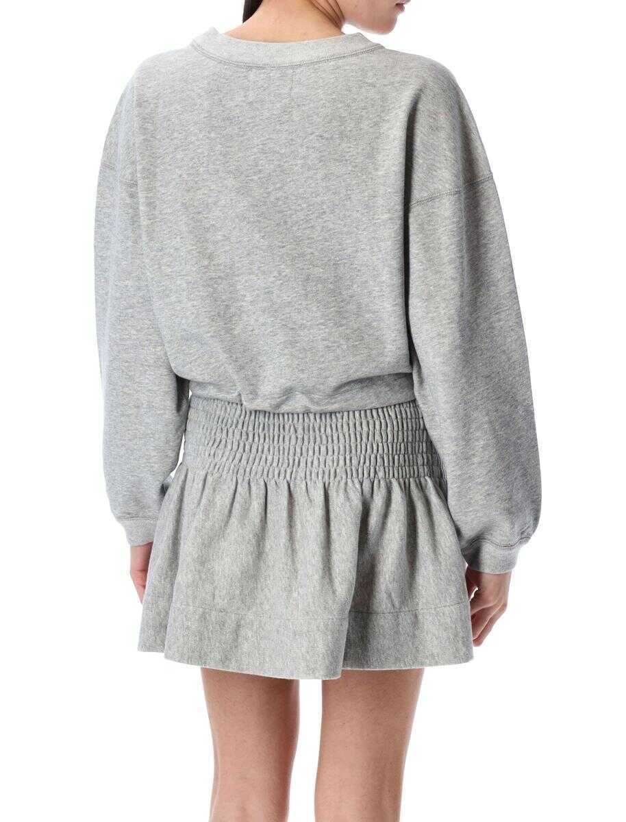 Bluze de trening Isabel Marant Isabel Marant toile Margo Cropped Hoodie GREY Femei (BM 17292543) 2