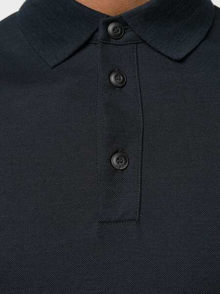 Camasi Giorgio Armani Giorgio Armani T-Shirts And Polos ROYAL BLUE Barbati (BM 17292648) 5