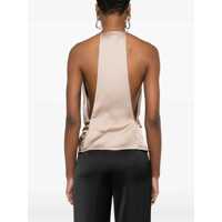 Imbracaminte THE ANDAMANE Dama - Topuri THE ANDAMANE The Andamane Verushka Top Topwear GREY Femei (BM 17292732) - B-mall.ro