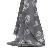 Accesorii Alexander McQueen pentru Barbati - Esarfe Alexander McQueen Alexander McQueen Scarves GREY Barbati (BM 17293470) - B-mall.ro