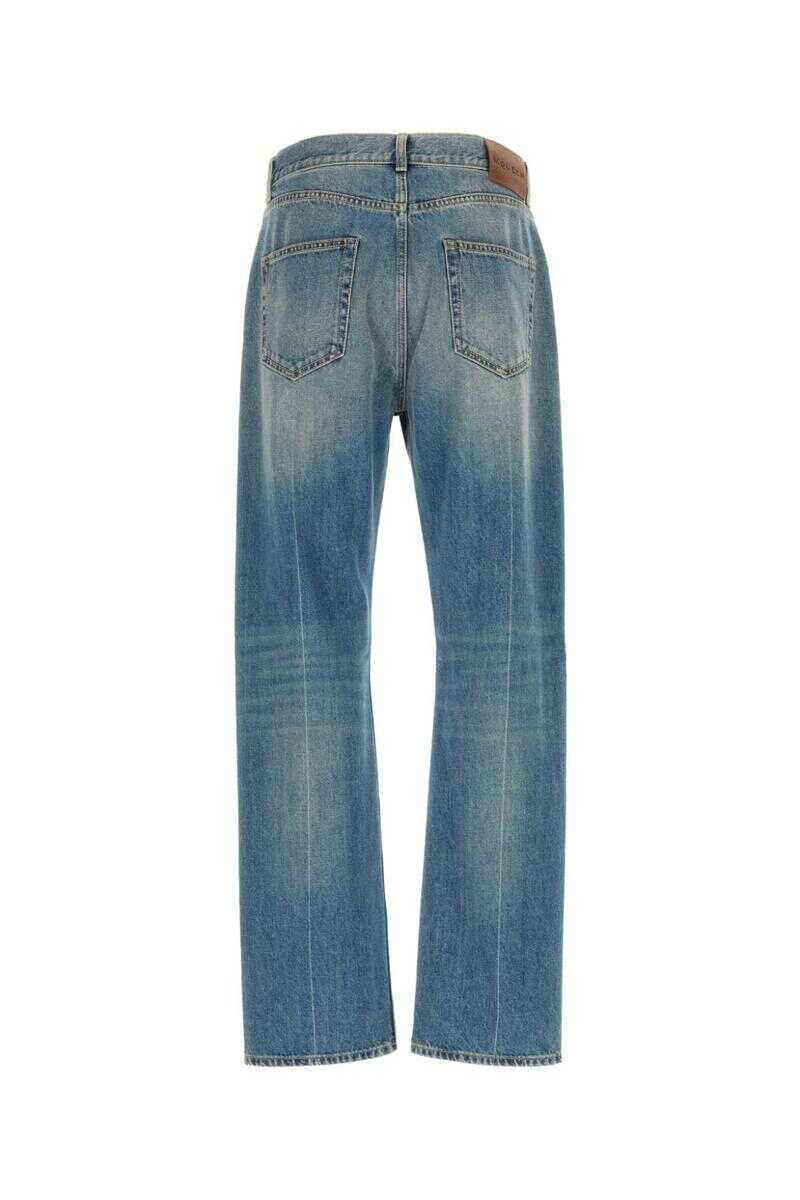 Blugi Alexander McQueen Alexander McQueen Jeans BLUEWASHED Barbati (BM 17293527) 2