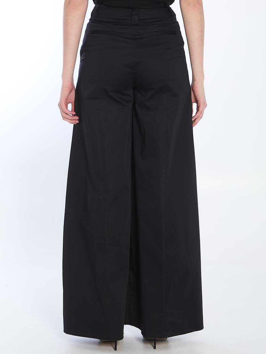 Pantaloni casual The Latest Alma Trousers Black Femei (BM 17293866) 4