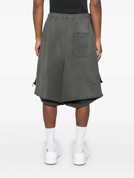 Pantaloni MAISON MIHARA YASUHIRO Maison Mihara Yasuhiro Shorts & Skirts Black Barbati (BM 17293938) 4