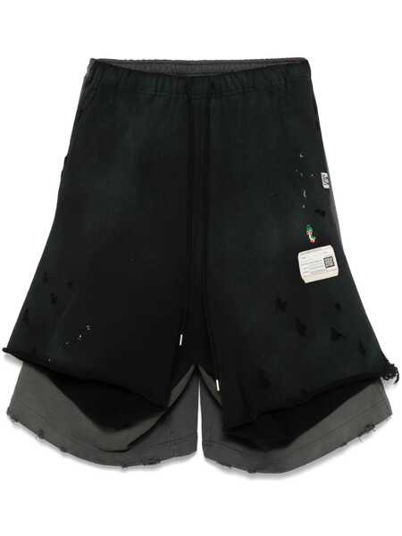 Pantaloni MAISON MIHARA YASUHIRO Maison Mihara Yasuhiro Shorts & Skirts Black Barbati (BM 17293938) 1