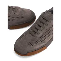 Pantofi sport Dolce & Gabbana pentru Barbati - Sneakers Dolce & Gabbana Dolce & Gabbana Portofino Yatch Perforated Reversed Calfskin Sneaker LEAD Barbati (BM 17294076) - B-mall.ro
