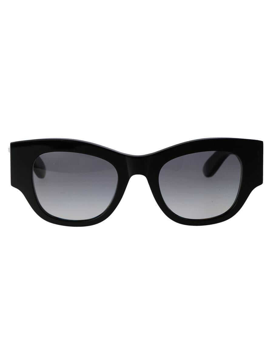 Ochelari de soare Alexander McQueen Alexander McQueen Sunglasses 001 BLACK BLACK GREY Femei (BM 17294220) 1