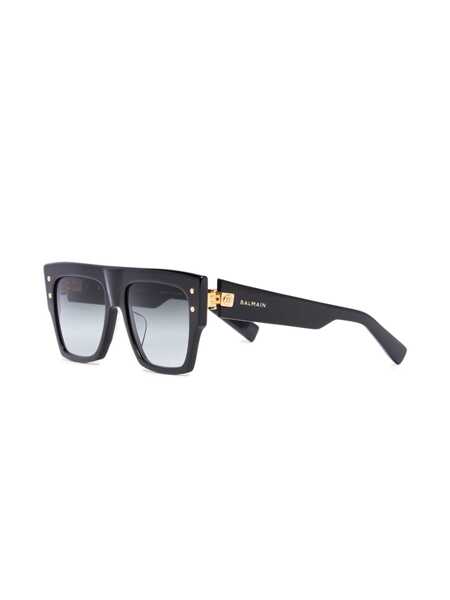 Ochelari de soare Balmain Balmain Sunglasses BLACK GOLD W/ DARK GREY Femei (BM 17295072) 3