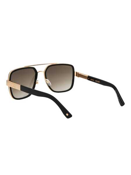 Ochelari de soare DSQUARED2 DSQUARED2 Sunglasses RHLHA GOLD BLACK Barbati (BM 17296173) 3