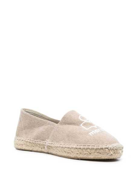 Balerini Isabel Marant Isabel Marant Canae Cotton Espadrilles Beige Femei (BM 17296461) 2