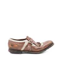 Pantofi eleganti Church'S Brown And Ecru Leather Formal Shoes Barbati