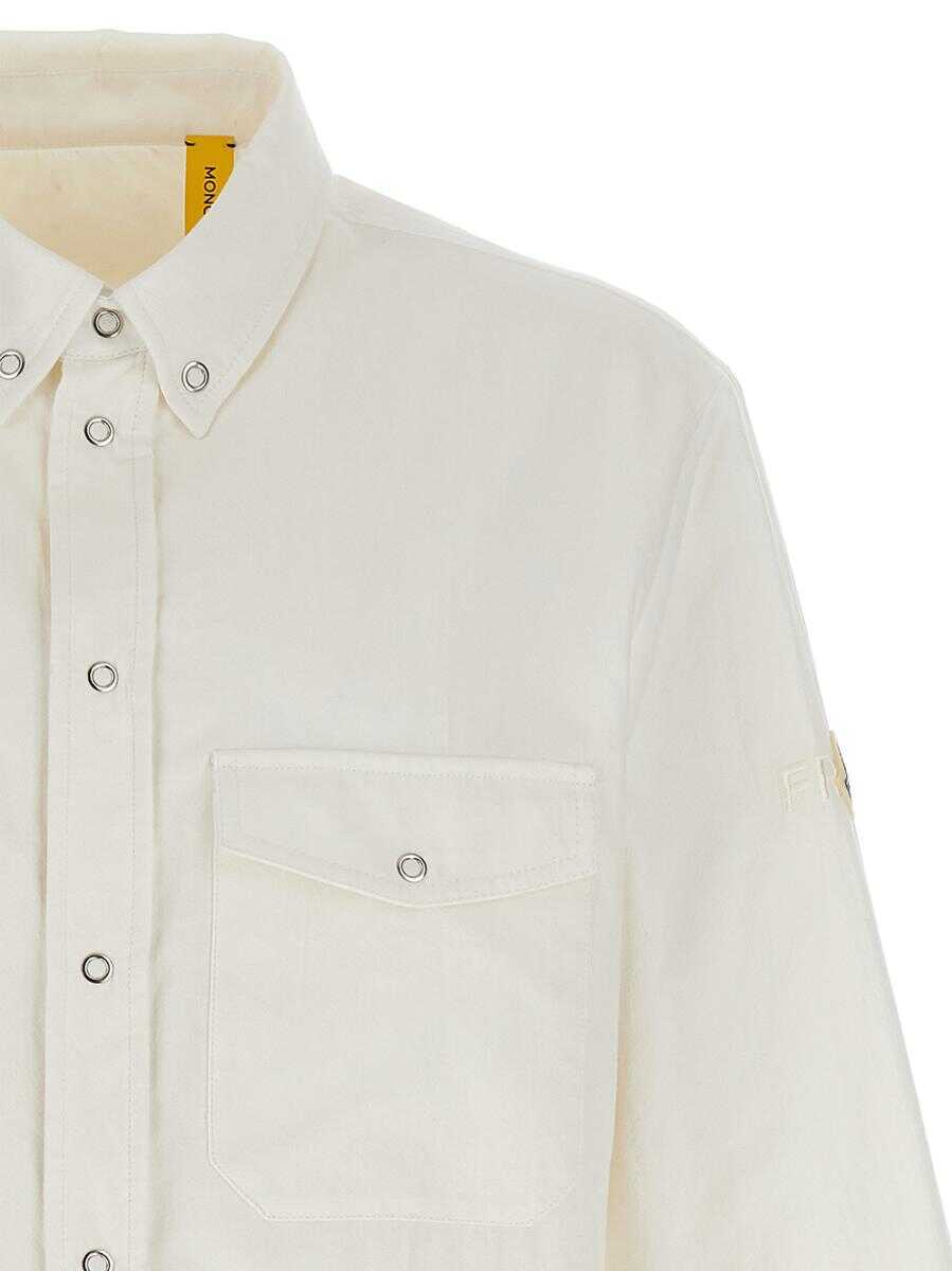 Camasi Moncler Genius Moncler Genius Overshirt Moncler X Frgmt WHITE Barbati (BM 17298435) 3