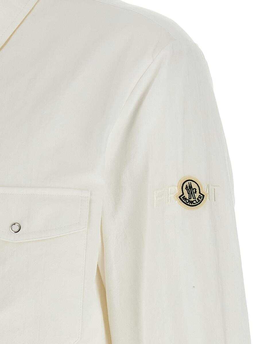 Camasi Moncler Genius Moncler Genius Overshirt Moncler X Frgmt WHITE Barbati (BM 17298435) 4