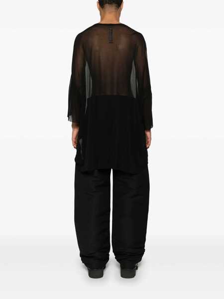 Topuri Rick Owens Rick Owens T-Shirts & Tank Tops Black Barbati (BM 17301204) 4