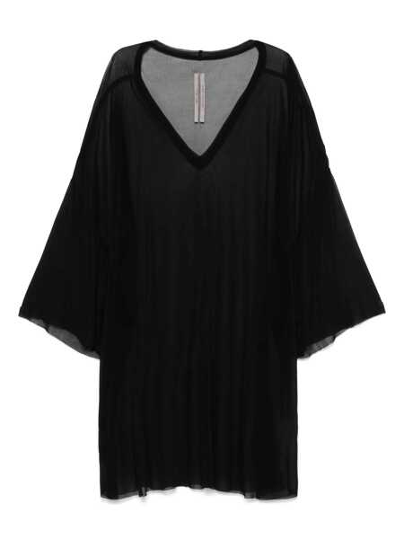 Topuri Rick Owens Rick Owens T-Shirts & Tank Tops Black Barbati (BM 17301204) 1