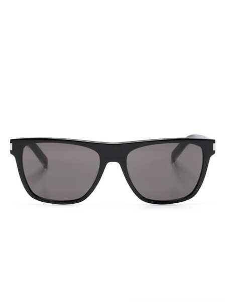 Ochelari de soare Saint Laurent Saint Laurent Eyewear Sunglasses 001 BLACK CRYSTAL BLACK Barbati (BM 17301882) 1