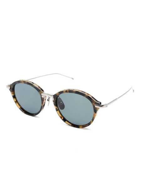 Ochelari de soare Thom Browne Thom Browne Sunglasses 205 DARK HAVANA Femei (BM 17302572) 2