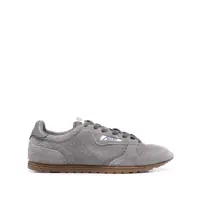 Sneakers 'Windspin Low' Grey Sneaker With Logo On The Side And On The Heel In Suede Man Barbati