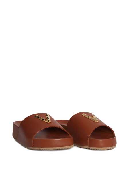 Slapi Via Roma 15 Jewel slippers Brown Femei (BM 17303553) 2